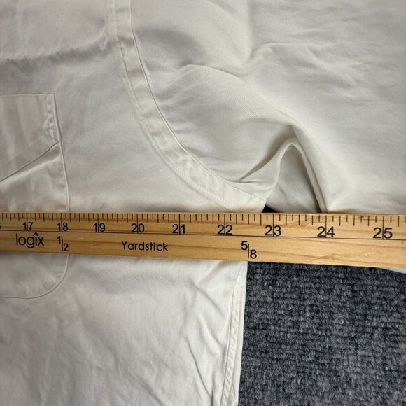 Gitman Bros TTX Button-Down Cotton Oxford Pinpoint 16 34 White Solid American ** - Picture 11 of 16